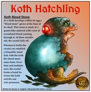 Koth Hatchling (bloodstone)